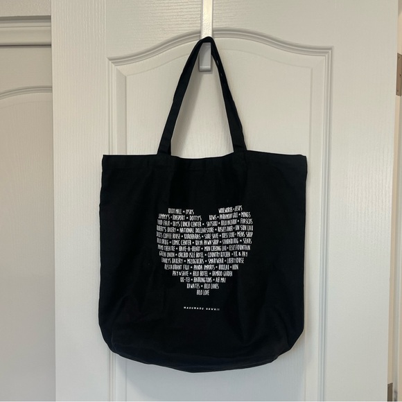 Debco Handbags - Debco Marumaru Hawaii Black Tote Bag